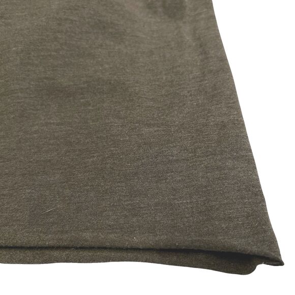 Natural Life Jumpsuit One Size Oversized Green Jersey Wide Leg V-neck Pockets - Picture 9 of 14